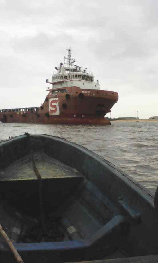 In Picture: Behold, Nigerian Navy’s Floating Prison!