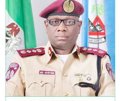 Oyeyemi-Boboye, FRSC Corps Marshall